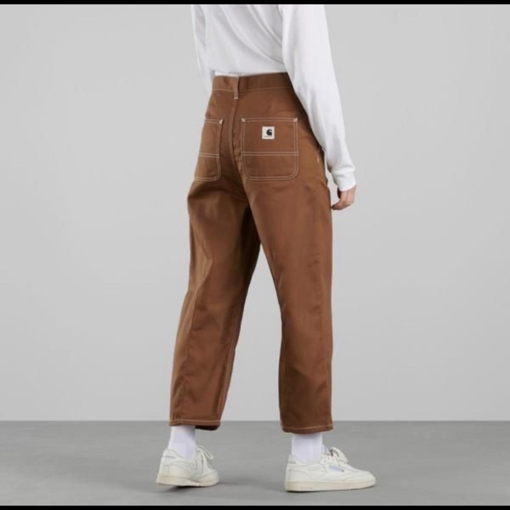 Brown Carhartt WIP Armanda Pants Size 24